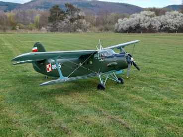 Antonov AN2 "Colt" Biplane 2400 mm Wingspan